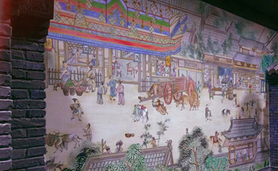 安徽•亳州古井酒博物馆墙体彩绘