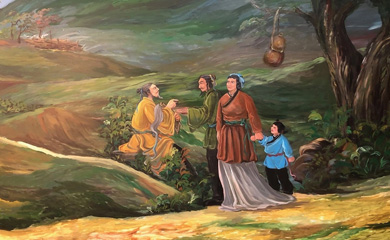 中医博物馆墙绘